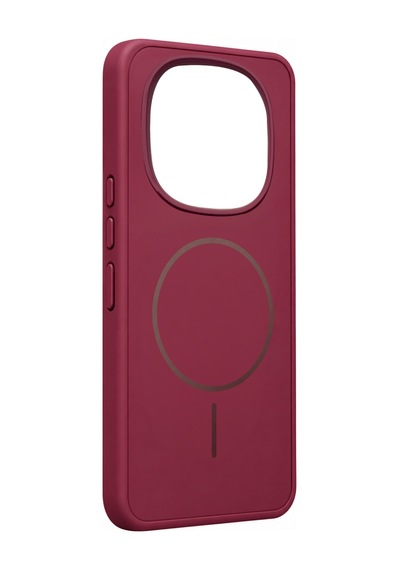 Xiaomi Redmi Note 15 Pro Plus 5g Azus Magsafe Kapak - Bordo Çok Renkli