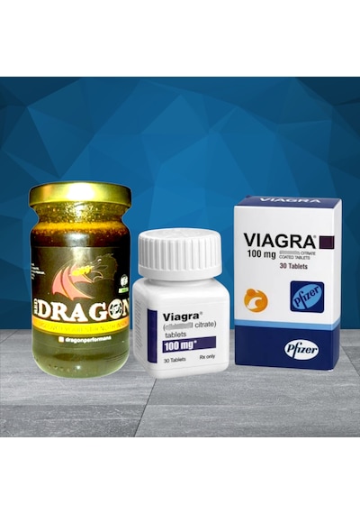 Dragon 110gr Birtkisel Macun + Via100mg 30tablet Set Formen