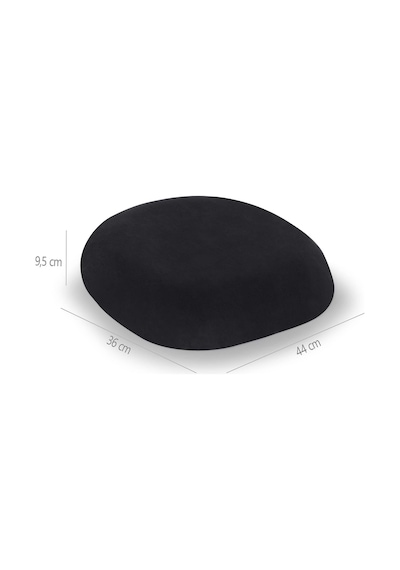 Visco Ortopedik Oturma Simidi 44X42/8 cm, Siyah Visco Ortopedik Oturma Simidi 44X42/8 cm, Siyah