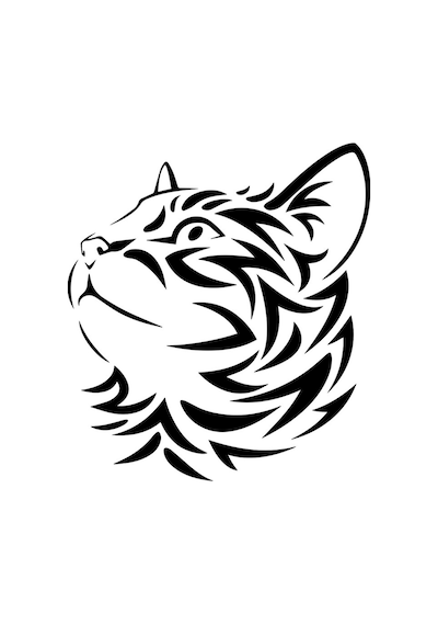 Minik Kedi Araç Sticker