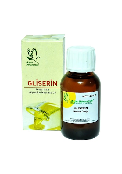 Doğan Baharatçılık Gliserin Yağı 50 ML Doğal Cilt Masaj Yağı
