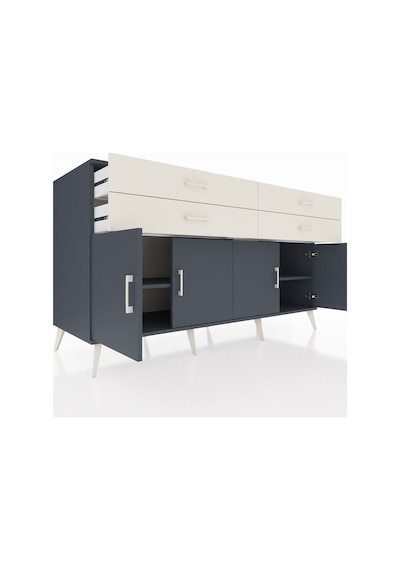 Kronos Konsol 2 Raflı 4 Çekmeceli 8 Kapaklı 176x59x99 Antrasit-an Antrasit-antrasit/aytaşı Kronos Konsol 2 Raflı 4 Çekmeceli 8 Kapaklı 176x59x99 Antrasit-an Antrasit-antrasit/aytaşı