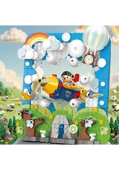 P881504 Panlos Kaptan Teddy 425 Parça Block Oyuncak