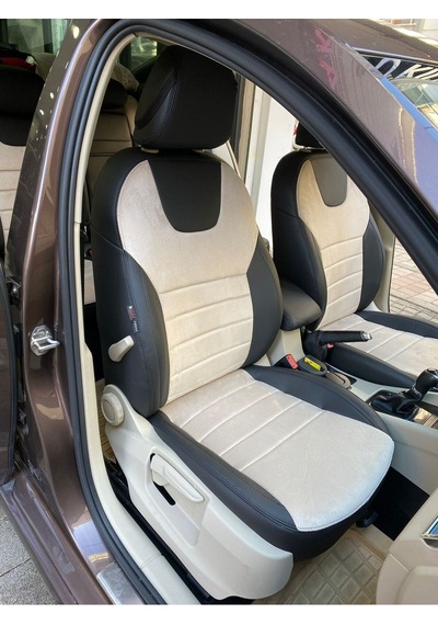 Skoda Octavia 2013-2019 Arası Uyumlu Arka Sırt 2 1 Arka Sırt Kolçaklı Model