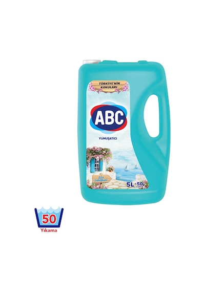Abc Çamaşır Yumuşatıcı 5LT Ege Sahilleri 4 lu