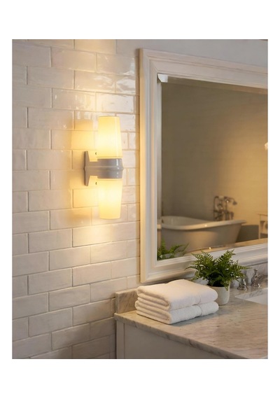 Banyo Ve Sauna Lambası, Beyaz