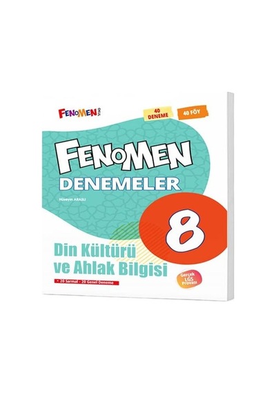 Fenomen 8. Sınıf Din Kültürü Ve Ahlak Bilgisi Deneme