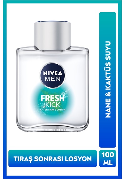 Men Erkek Tıraş Sonrası Losyon Fresh Kick 100ml, Nane Ve Kaktüs Suyu