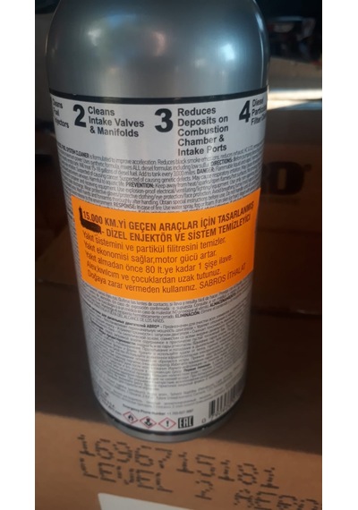 Dizel Sistem Temizleyici 473Ml. Abro Maden Usa