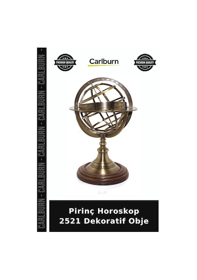 Özel Üretim Dekoratif Hediyelik Koleksiyon Aksesuar Pirinç Horoskop 2521