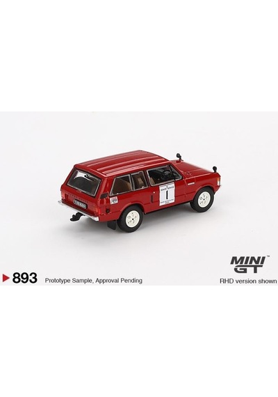 Bl 893 Minigt Range Rover 1971 International Hillrally Winner 1/64 Model Araba