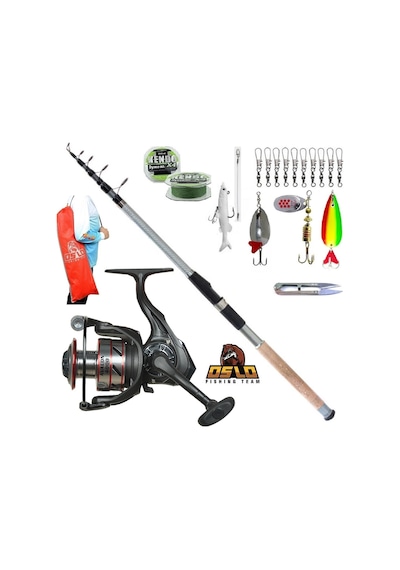 Shinari Avalon 4000 Remixon Carbo-x 240cm 60-120gr Turna Tele Spin Olta Takımı Seti