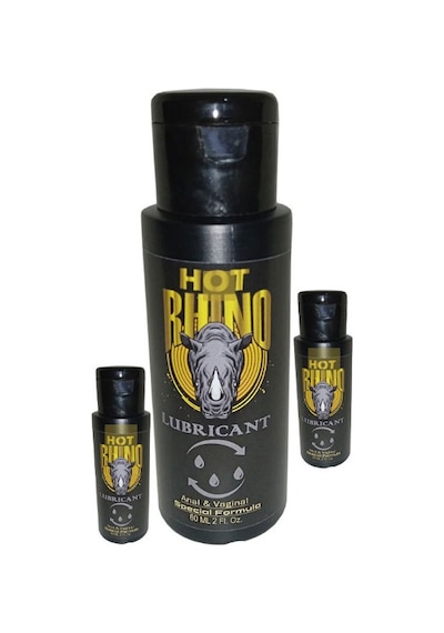 Hotrhino Lubricantgel 3 Adet 60 Ml Analvajinal Konforlugiriş Rahatkayış Jeli