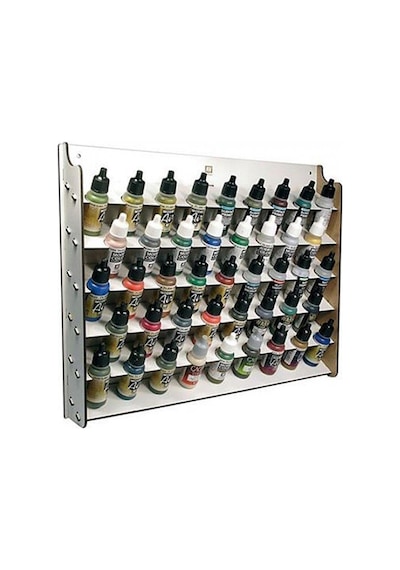 Vallejo 26010 Duvar Tipi Ahşap Boya Standı, 18 Ml. Kaplar İçin-54347