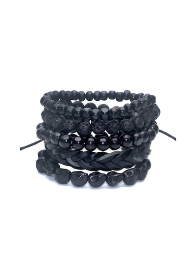Omark Cotton Mix Bileklik No2 Siyah