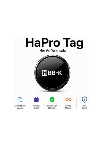 Hbb-k Hapro Tag Android Ve İos Uyumlu