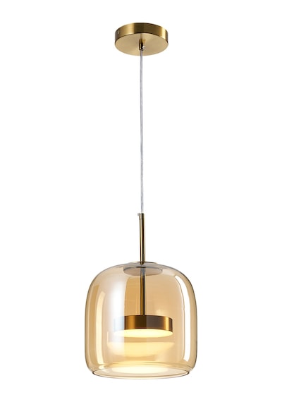 Brook 12 Watt 3000keskitme Bal Camlı Tekli Led Sarkıt Avize Eskitme