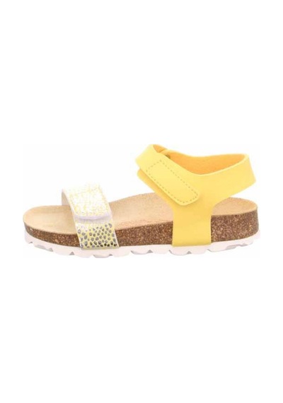 Superfit 4-00123 Kız Çocuk Sarı Mantar Sandalet Sarı