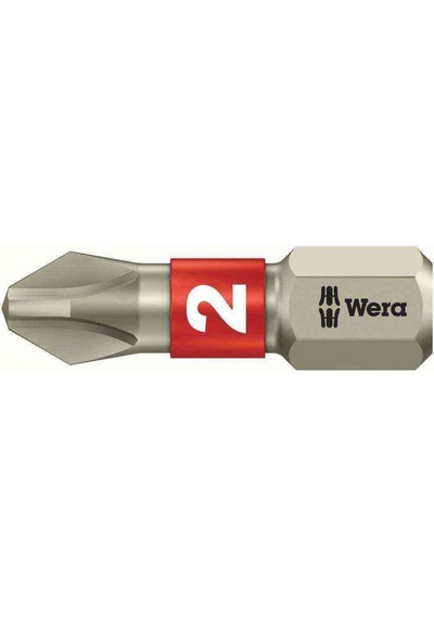 Wera 3851/1 Ts Paslanmaz Ph/yıldız 2x25 MM Bits 05071011001
