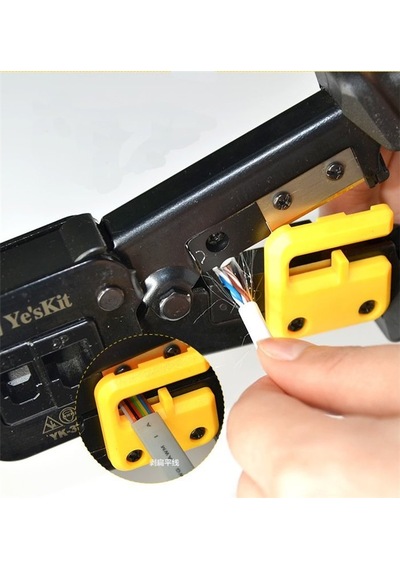 Ye'Skit Yk-376Z Rj11-Rj12-Rj45 Telefon Data Konnektör Pensesi