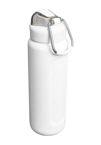 The Stanley Wellspring Bottle 0.7 Litre Hammertone Frost Beyaz