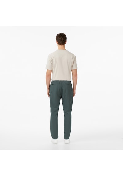 Nautica Erkek Yeşil Slim Fit Teknik Pantolon Düz P65106t Yeşil