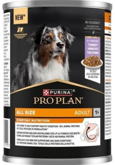 Pro Plan All Size Jelly Hindili Köpek Yaş Maması 400gr