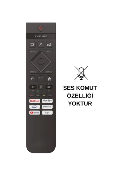 Ses Komutsuz Phılıps The One The Xtra Serisi Ambılıght Ph-v17-ır