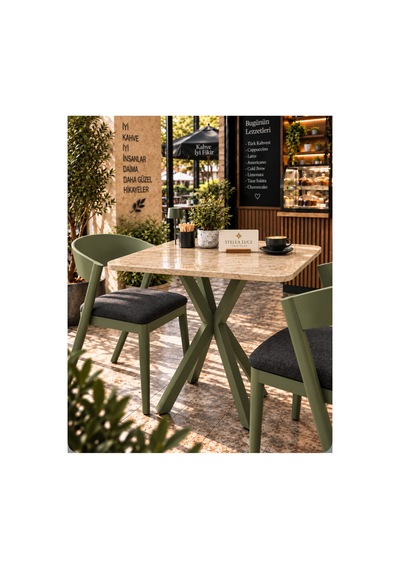 Mutfak Cafe Balkon Bahçe Restoran Yemek Masası 70x70 Yeşil Traverten Kare Beyaz - Mermer - Yeşil Beyaz - Mermer - Yeşil Mutfak Cafe Balkon Bahçe Restoran Yemek Masası 70x70 Yeşil Traverten Kare Beyaz - Mermer - Yeşil Beyaz - Mermer - Yeşil