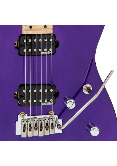 Vintage V6m24 Reissued Elektro Gitar - Pasadena Purple