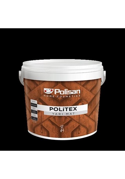 Polisan Politex Dekoratif Yarı Mat Açık Meşe 15 L