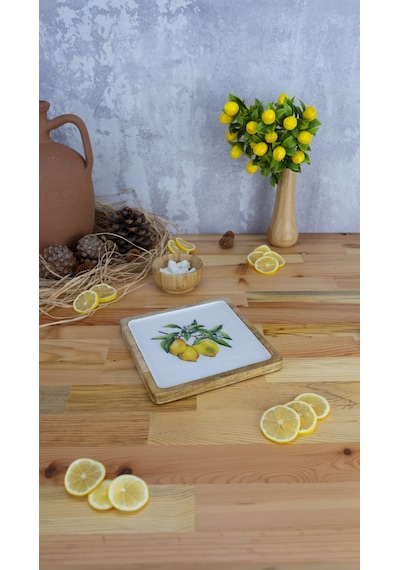 Kangura - Kare Tepsi Limon Küçük