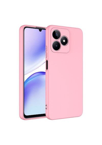 Realme Note 50 Kılıf Zore Mara Lansman Kapak Pembe Açık