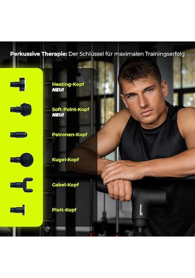 Gymtastic Masaj Tabancası Dahil. Isıtma Kafası Boyun, Omuzlar Ve Sırt İçin Isıtma Başlığı 6 Masaj Başlığı Ve 6 Yoğunluk Seviyesi Derin Doku Güçlü Masaj Tabancası Ve Masaj Aleti Gymtastic Masaj Tabancası Dahil. Isıtma Kafası Boyun, Omuzlar Ve Sırt İçin Isıtma Başlığı 6 Masaj Başlığı Ve 6 Yoğunluk Seviyesi Derin Doku Güçlü Masaj Tabancası Ve Masaj Aleti