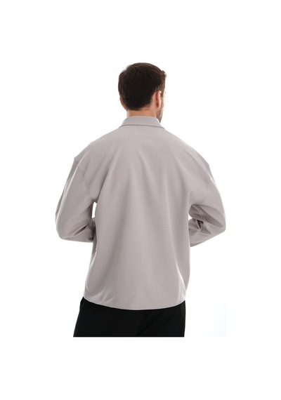 Redline Base Oversize Yumuşak Teri Emen Kolay Ütü Nefes Alan Erkek Gömlek Gri Redline Base Oversize Yumuşak Teri Emen Kolay Ütü Nefes Alan Erkek Gömlek Gri