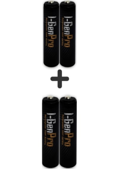 I-gen P176 2 Adet Aa Pro 2950 Mah Şarjlı Kalem Pil + 2 Adet Aaa Pro 1100 Mah Şarjlı İnce Kalem Pil 1.2v Nı-mh