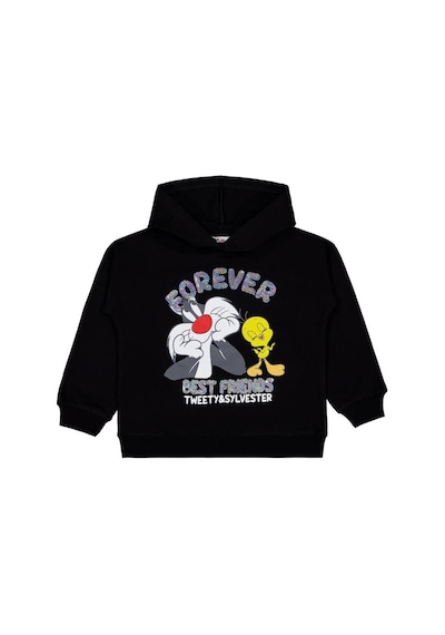 Looney Tunes 6-9 Yaş Sweatshirt - Siyah