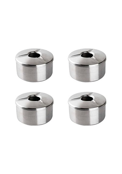 Porsima Large Derin Metal Küllük 4 Lü