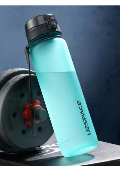 Uzspace Snatch Tritan Su Matarası - 800ml Okyanus Mavisi Çok Renkli