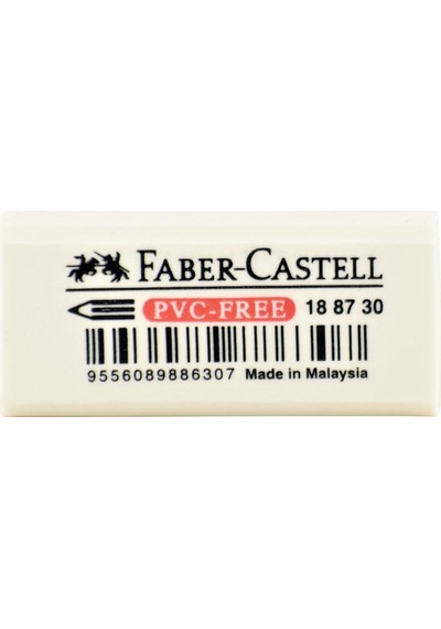Faber Castell Küçük Beyaz Silgi(PVC FREE 18 87 30)