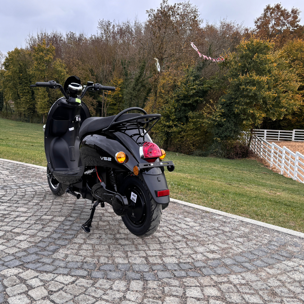 Volta Vs2 Elektrikli Motosiklet Siyah