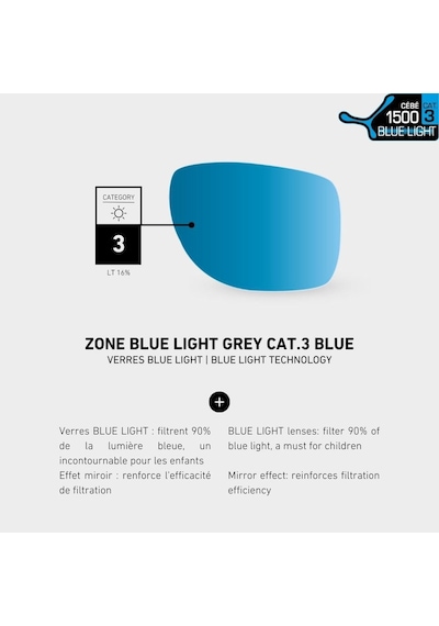Cebe Zac 008-blgb3 Çocuk Güneş Gözlüğü 5-7 Cbs126 008 Çok Renkli