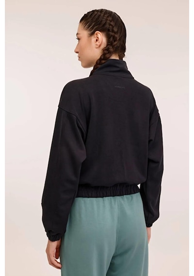 Lumberjack Kadın Sweat A101811954 4w Wl Tessa 18ms411 4pr-24117 Siyah