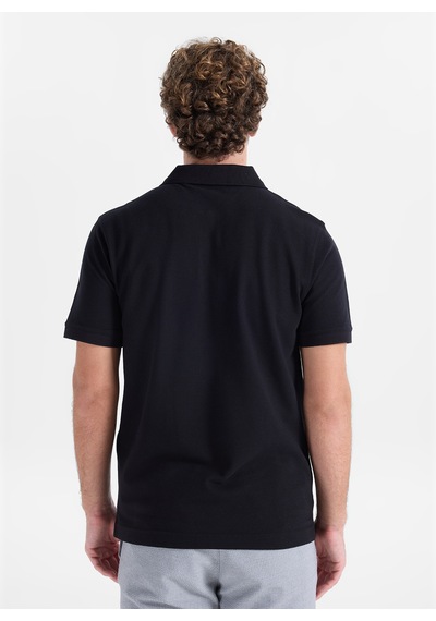 Dockers Siyah Erkek Regular Fit %100 Pamuk Polo T-shirt D261002