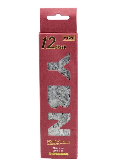 Zincir - Ybn 12 Vites, S12s2, Silver, Index, Kutulu Gümüş