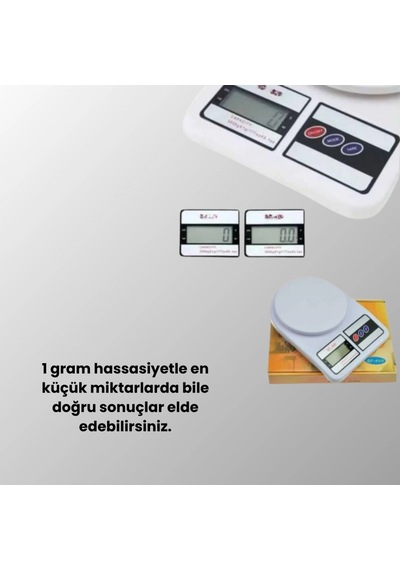 Taşınabilir Dijital Terazi Çift Ölçü Birimi Destekli Renkli 95297452