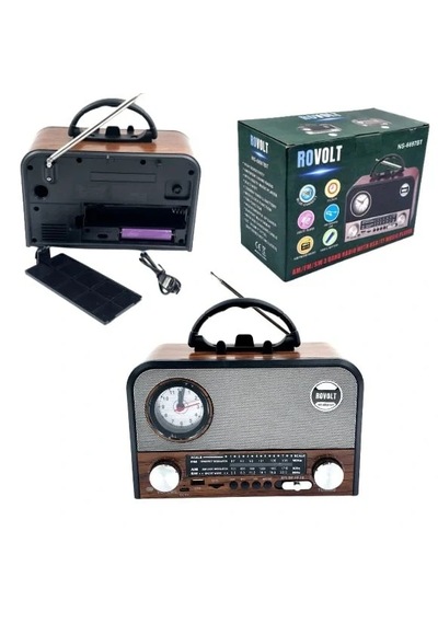 Nns Ns-6697bt Taşınabilir Bluetooth Nostaljik Radyo 2
