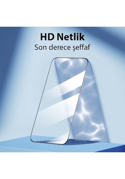 Ally Apple Uyumlu   iPhone 14 Pro Full Hd Kırılmaz Cam Ekran Koruyucu