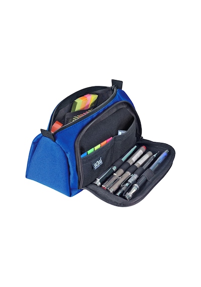 Jacbag Prime Xl-lastik Ayraçlı İki Bölmeli Kalem Kutusu Prime Xl-saks renkli