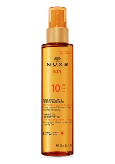 Nuxe Sun SPF10 Bronzlaştırıcı Yüz ve Vücut Yağı  150 ML